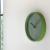 Ceas de perete Forest cu mecanism quartz, 30 cm, verde, REMEMBER