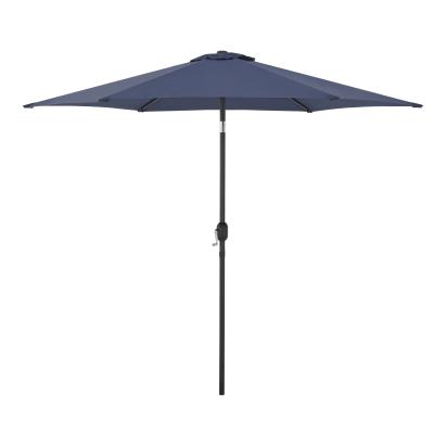 Umbrelă de grădină Altino cu înclinare, 270 cm, albastru închis