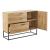 Sideboard Lavangen 75x100x35 cm Eicheoptik [en.casa]