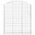 Coș gabion arcuit, 150x30x160/180 cm, fier galvanizat GartenMobel Dekor