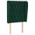 Tăblie pat cu aripioare verde închis 83x23x118/128 cm catifea GartenMobel Dekor
