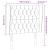 Tăblie pat cu urechi albastru închis 103x23x118/128cm catifea GartenMobel Dekor