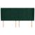 Tăblie pat cu aripioare verde închis 203x23x118/128cm catifea GartenMobel Dekor
