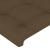 Tăblie de pat cu aripioare maro închis 93x23x118/128 cm textil GartenMobel Dekor
