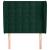 Tăblie pat cu aripioare verde închis 93x23x118/128 cm catifea GartenMobel Dekor