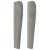 Tăblie de pat cu aripioare gri deschis 103x23x118/128cm catifea GartenMobel Dekor