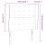 Tăblie de pat cu aripioare gri deschis 103x23x118/128cm catifea GartenMobel Dekor
