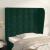 Tăblie pat cu aripioare verde închis 103x23x118/128 cm catifea GartenMobel Dekor