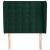 Tăblie pat cu aripioare verde închis 103x23x118/128 cm catifea GartenMobel Dekor