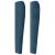 Tăblie pat cu urechi albastru închis 103x23x118/128cm catifea GartenMobel Dekor