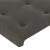 Tăblie de pat cu aripioare gri închis 147x23x118/128 cm catifea GartenMobel Dekor