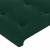 Tăblie pat cu aripioare verde închis 203x23x118/128cm catifea GartenMobel Dekor