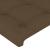 Tăblie de pat cu LED, maro închis, 80x5x78/88 cm, textil GartenMobel Dekor