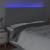 Tăblie de pat cu LED, gri deschis, 160x5x118/128 cm, textil GartenMobel Dekor