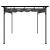 Pergolă cu acoperiș retractabil, antracit, 3x3m, oțel, 180 g/m² GartenMobel Dekor