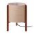 Tischleuchte Solihull Beige / Braun [lux.pro]