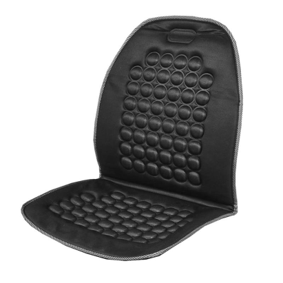 Husa scaun auto cu masaj si magneti, neagra, universala, RoGroup