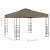 Pavilion de grădină, gri taupe, 3 x 3 m, 180 g/m² GartenMobel Dekor