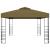 Pavilion de grădină, gri taupe, 3 x 4 m, 180 g/m² GartenMobel Dekor