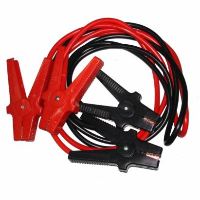 Cabluri de pornire auto RoGroup 400A, 2.2 m, cu cleme izolate
