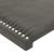 Tăblie de pat cu LED, gri închis, 144x5x118/128 cm, catifea GartenMobel Dekor