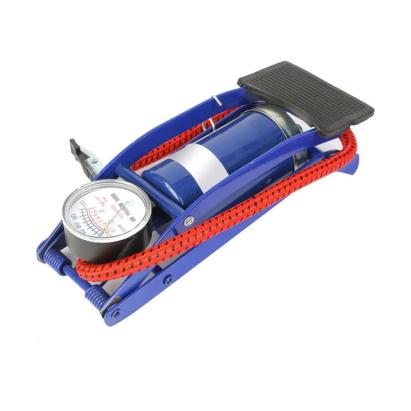 Pompa de picior cu manometru 7 bari, cilindru otel, adaptoare incluse