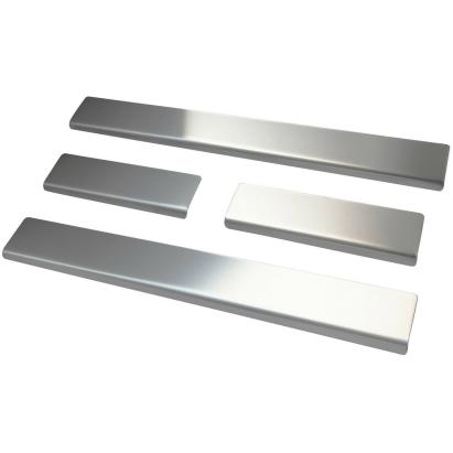 Set protectii praguri din otel inoxidabil pentru Audi A4 B8 2007-2015, 4 piese