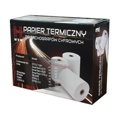 Set hartie termica pentru tahograf digital, 3 role compatibile