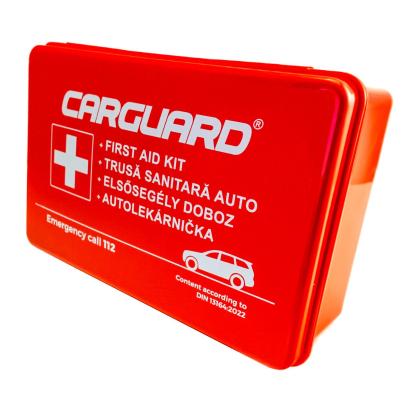 Trusă medicală auto de prim ajutor Carguard, standard DIN 13164:2022