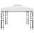 Pavilion de grădină, alb, 3 x 3 m, 180 g/m² GartenMobel Dekor