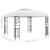 Pavilion de grădină, alb, 3 x 3 m, 180 g/m² GartenMobel Dekor