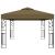 Pavilion cu acoperiș dublu, gri taupe, 3 x 4 m, 180 g/m² GartenMobel Dekor