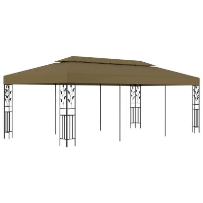 Pavilion, gri taupe, 6 x 3 m, 180 g/m² GartenMobel Dekor