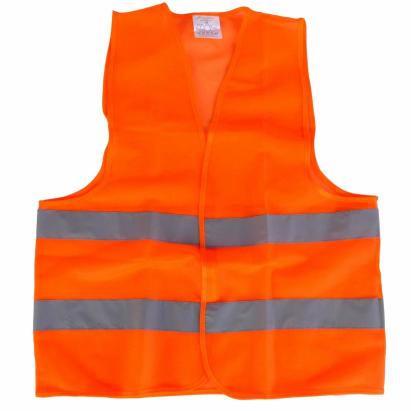 Vesta reflectorizanta omologata RoGroup portocalie pentru trafic