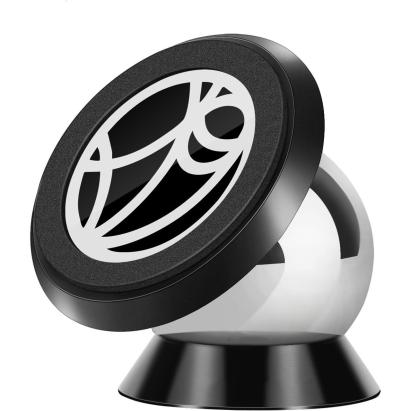 Suport auto magnetic Siegbert pentru telefon, montare pe bord, 360°, universal, negru