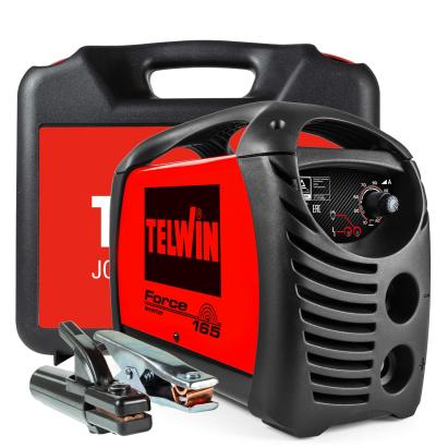 Invertor de sudură MMA Telwin Force 165, 230 V, compact și portabil