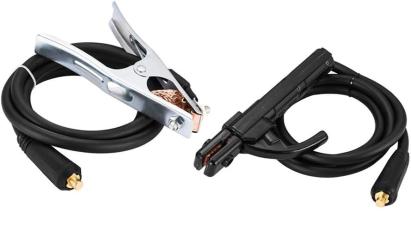 Set accesorii sudura MMA 200A, cabluri 3+2 m si mufe DX25