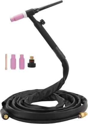 Pistolet TIG SR17V cu ventil manual, mufă DX50 și cablu 4 m