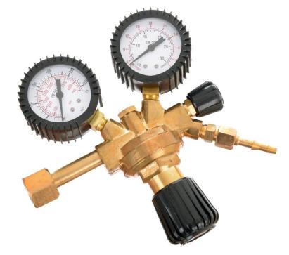 Reductor de presiune argon/CO2 Black cu manometre, 200 bari