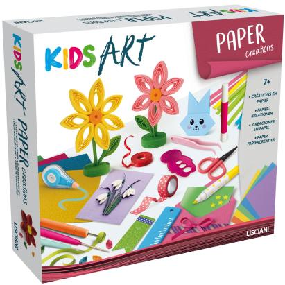 Set creativ KIDS ART - Decoratiuni din hartie PlayLearn Toys