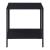 Beistelltisch Kumlinge 45x45x47cm Schwarz [en.casa]