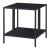 Beistelltisch Kumlinge 45x45x47cm Schwarz [en.casa]