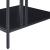 Beistelltisch Kumlinge 50x60x60cm Schwarz [en.casa]