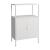 Dulap metalic de birou Hailuoto 70x40x110 cm, gri deschis