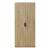 Dulap garderobă cu 2 uși și poliță, finisaj stejar, 176x80x52 cm