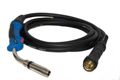 Pistolet MIG MAG 350A cu cablu 4 m, ergonomic si robust pentru sudura