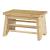 Scăunel treaptă din bambus Ryslinge, suport 100 kg, [en.casa]