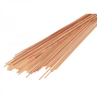 Baghete din cupru CuSi3 pentru brazare, diametru 2.0 mm, 1 kg