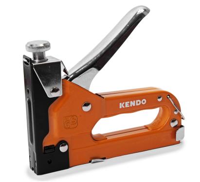 Capsator manual din otel 3 in 1 Kendo, pentru capse, cuie si cabluri 4-14 mm