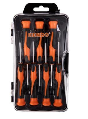 Set de surubelnite de precizie 7 bucati (maner de cauciuc)